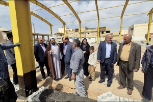 آیین آغاز عملیات اجرایی سالن ورزشی شهید چمران